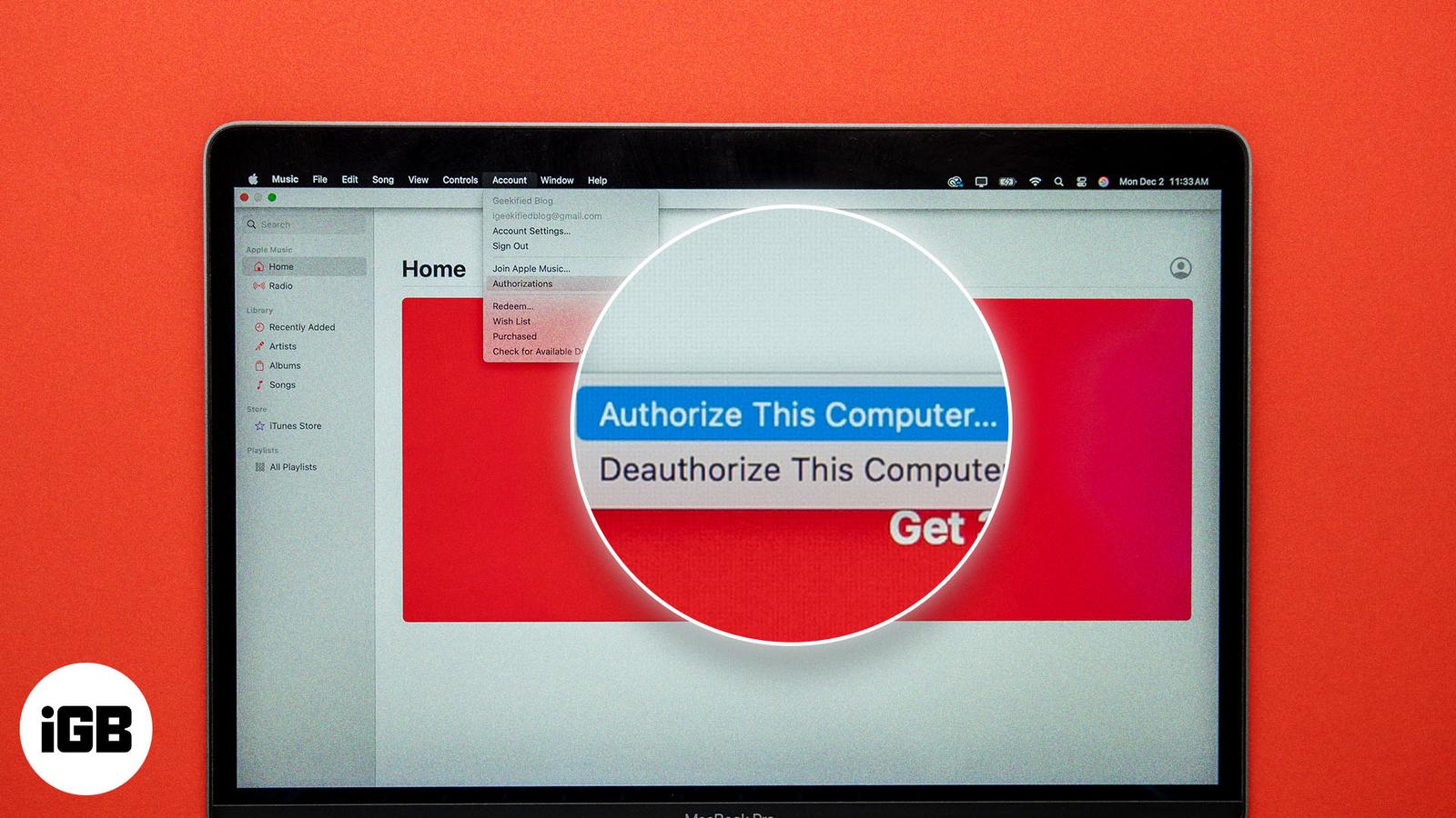 How to authorize your Mac for Apple Music