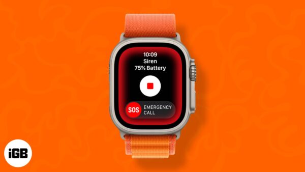 How To Use Siren On Apple Watch Ultra Igeeksblog