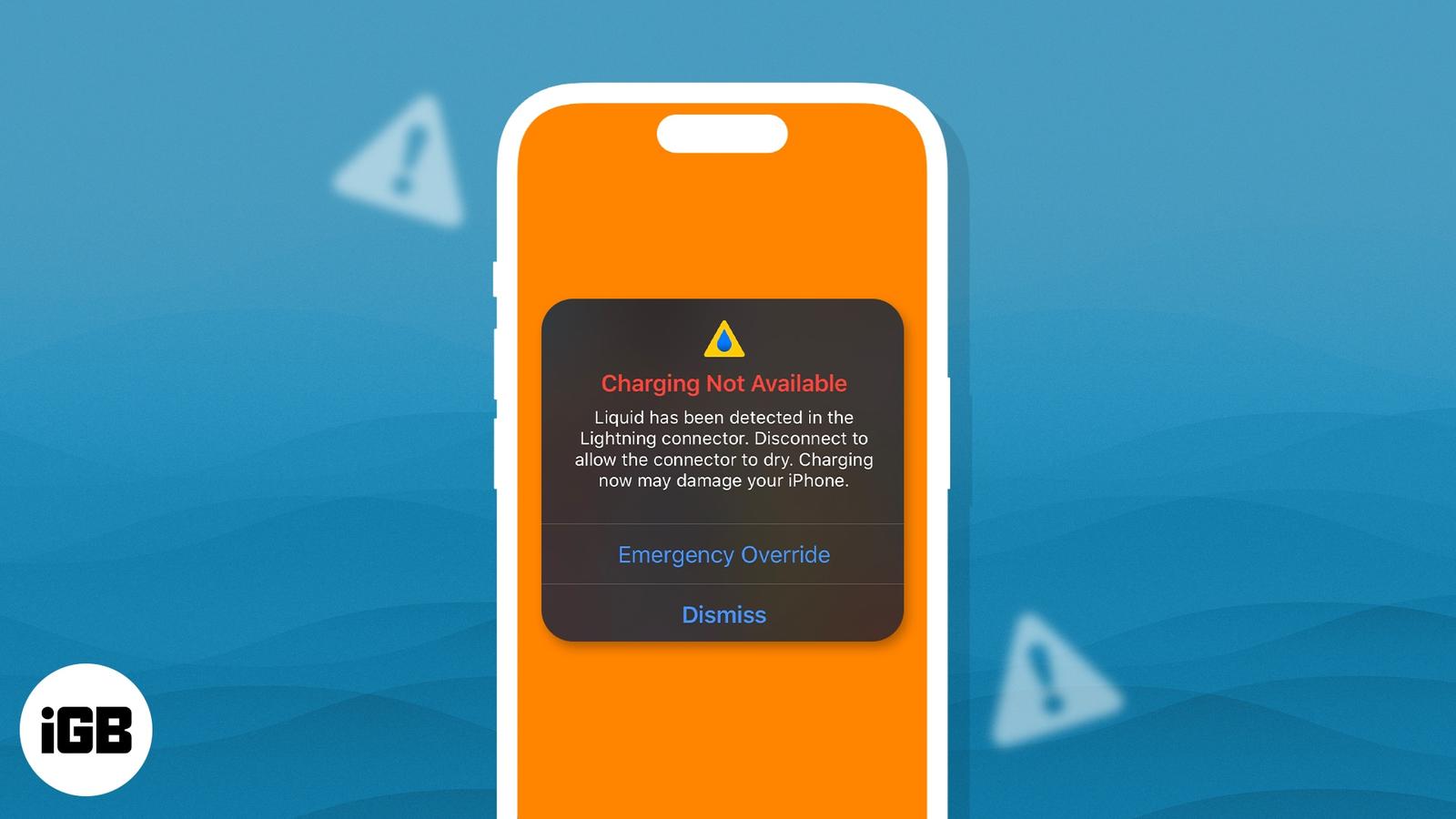 How to fix iPhone ‘Liquid detected in Lightning connector’ alert