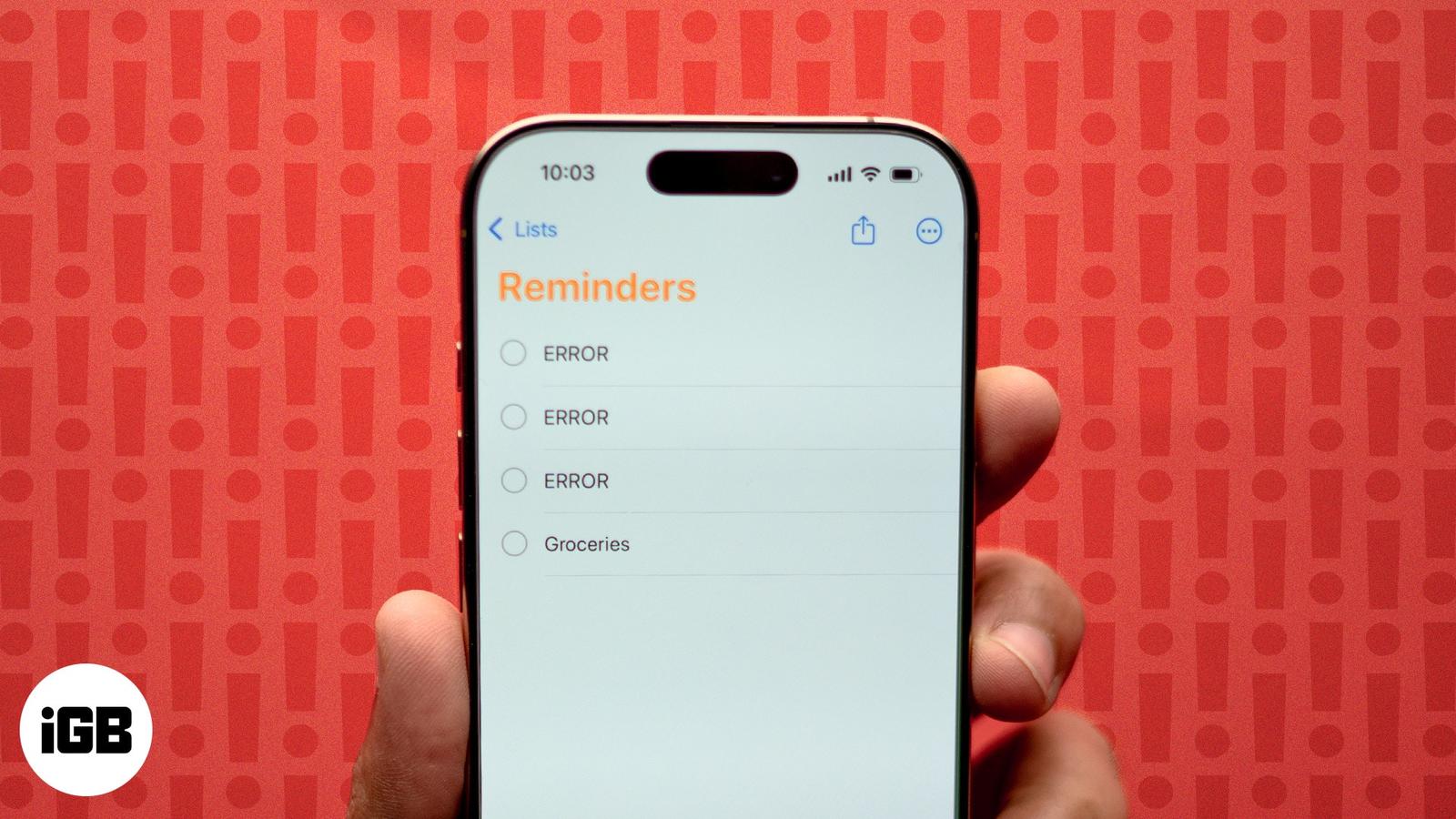 Grocery List not working on iPhone? 5 ways to fix it
