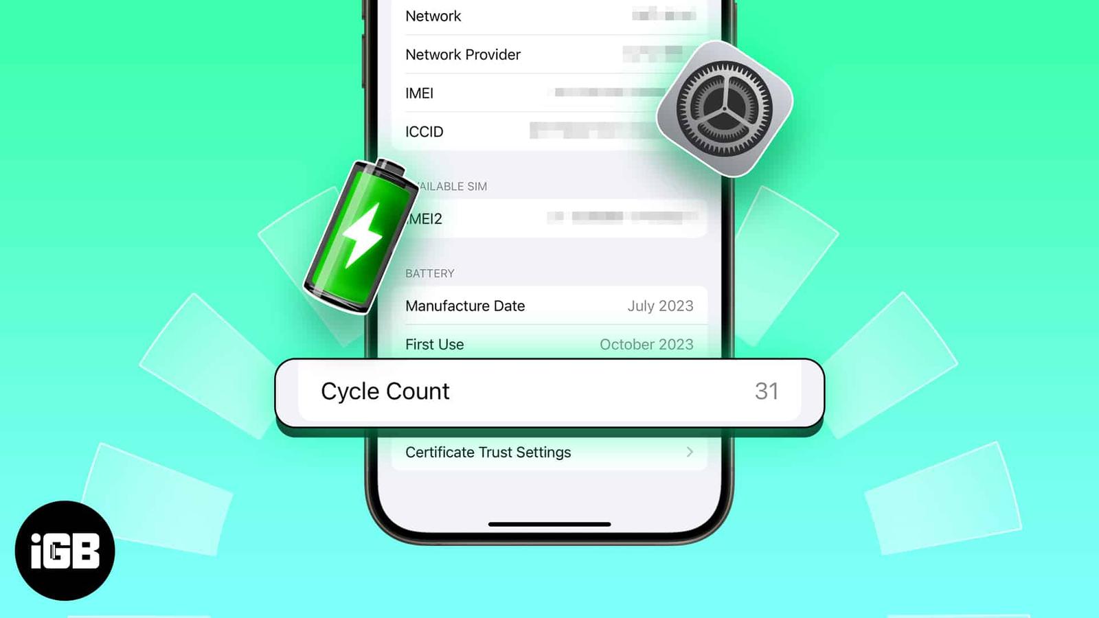 How to check iPhone battery cycle count (fast & easy)