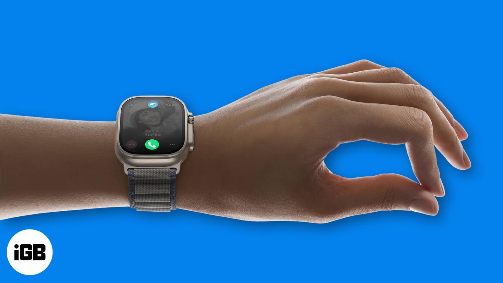 How to use double tap gesture on Apple Watch