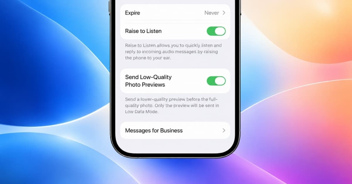 How to Send Photos Faster in iMessage on iPhone (iOS 27)