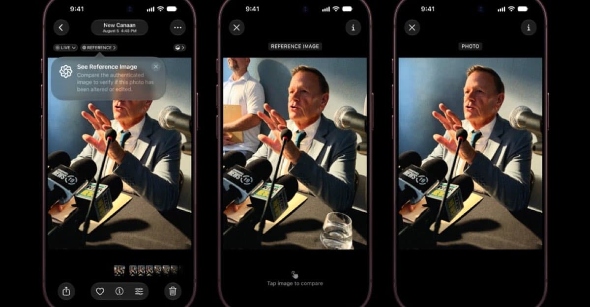 Apple explains how iPhone 18 Pro’s Reference Image mode verifies photos
