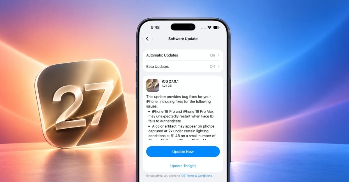 Unable to install the iOS 27.0.1 update on iPhone? Here’s how to fix it!