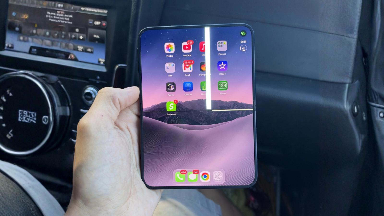 iPhone Duo display cracked or showing a white line? Here’s what to do