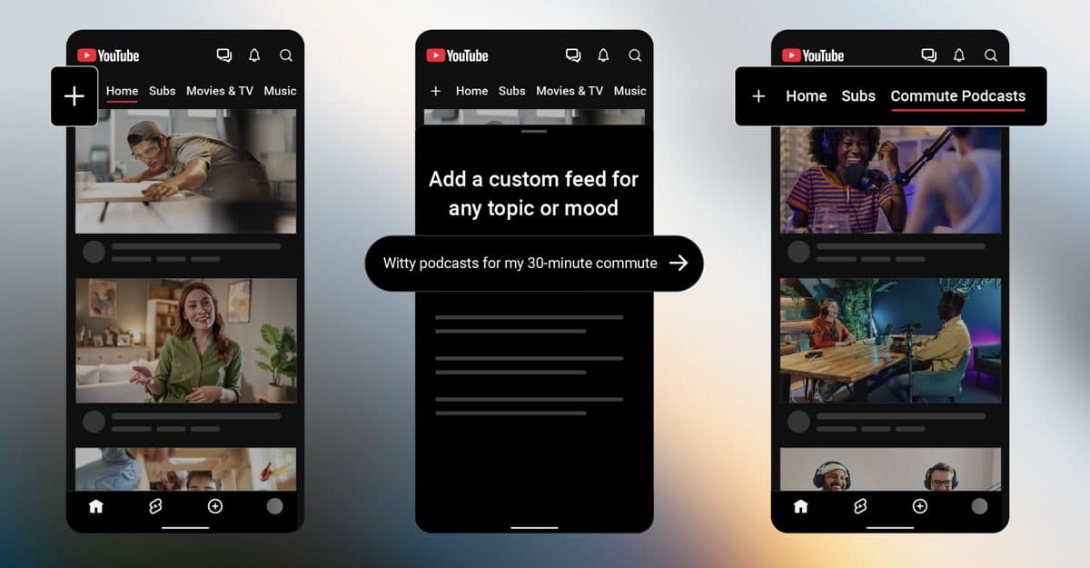 YouTube is moving Subscriptions out of the bottom bar on Android and iOS after nine years