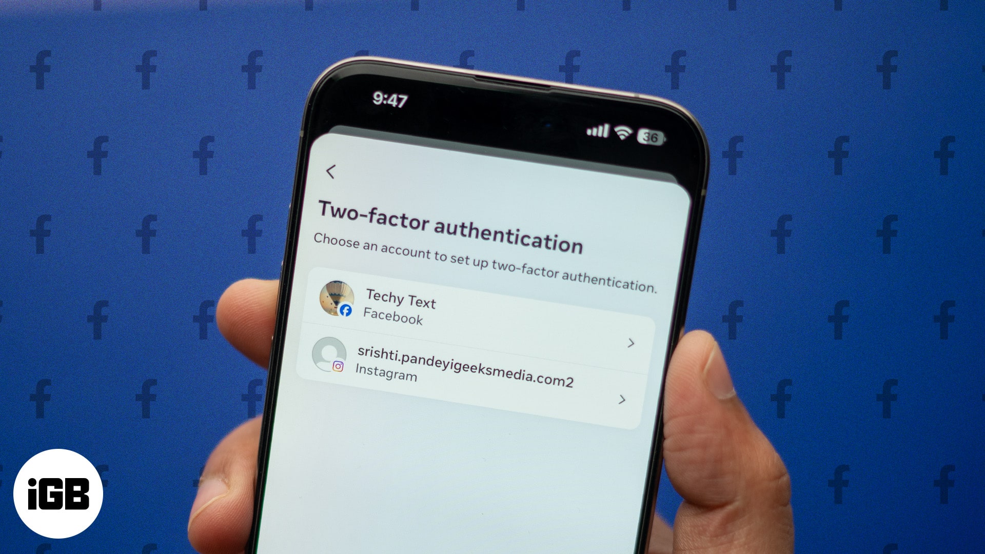 How to turn on Facebook Two factor authentication on iPhone and PC