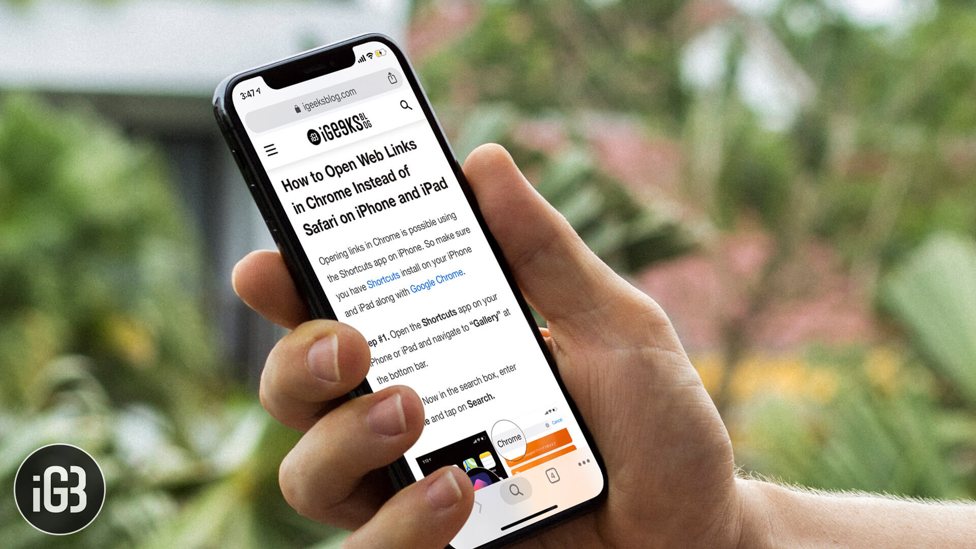 How to Open Links in Chrome on iPhone and iPad Using Shortcuts App