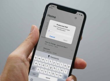 How to password protect a pdf file on iphone and ipad