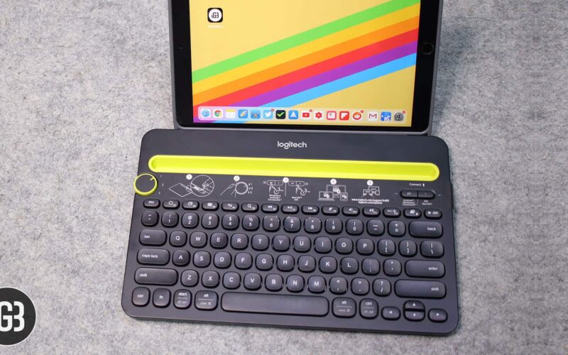 Logitech k480 bluetooth keyboard for iphone ipad mac and windows pc