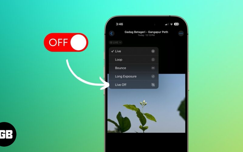 How to convert Live Photos to still photos on an iPhone