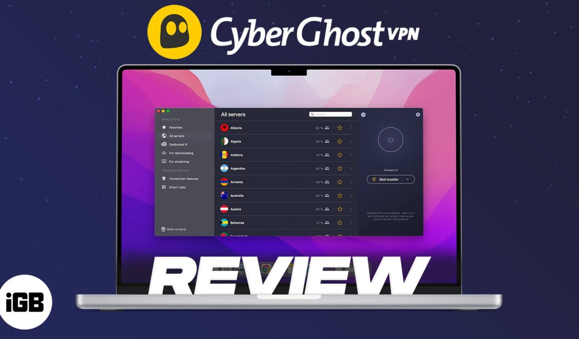 Cyberghost vpn review