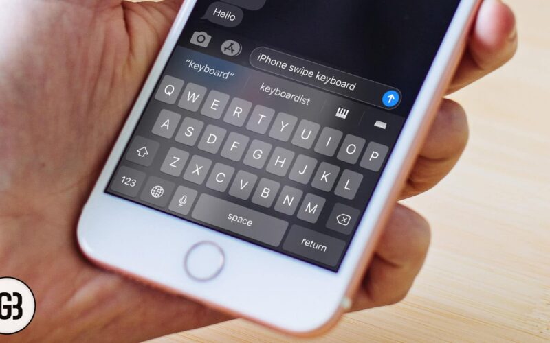 How to use quickpath swipe keyboard on iphone and ipad in ios 13