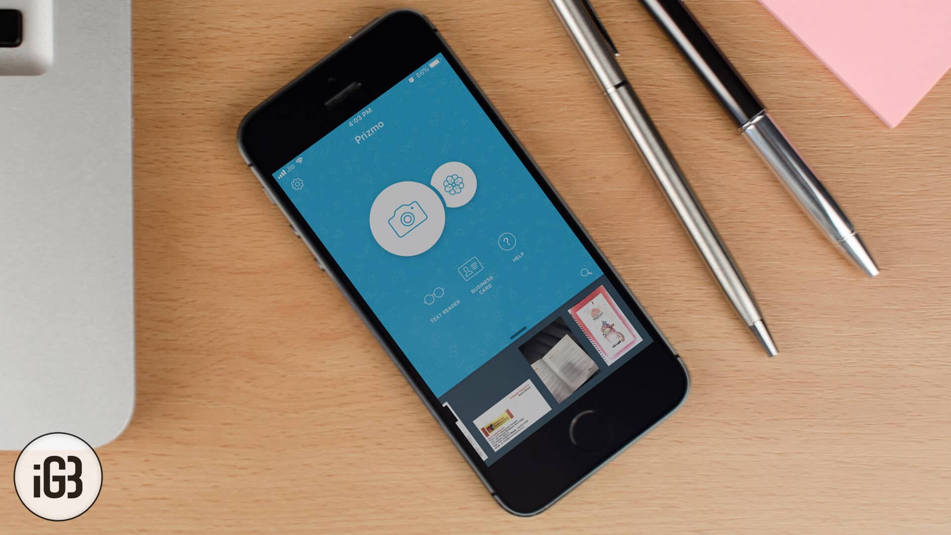 Prizmo 5 iphone and ipad scanning app