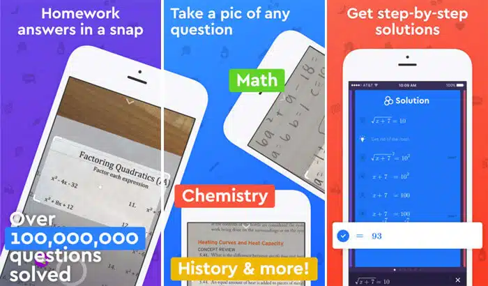 Socratic Math Homework Help iPhone and iPad App Screenshot