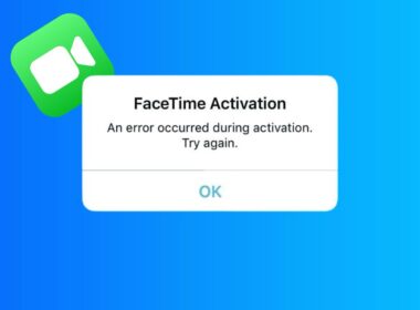 FaceTime says Waiting for activation on iPhone.