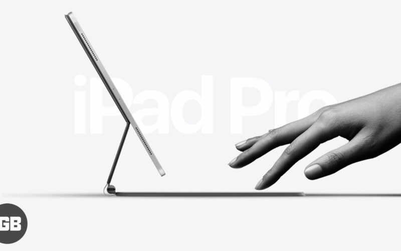 How to use trackpad on ipados