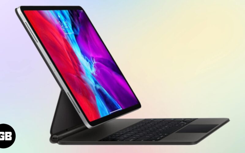 How to connect magic keyboard with trackpad to ipad