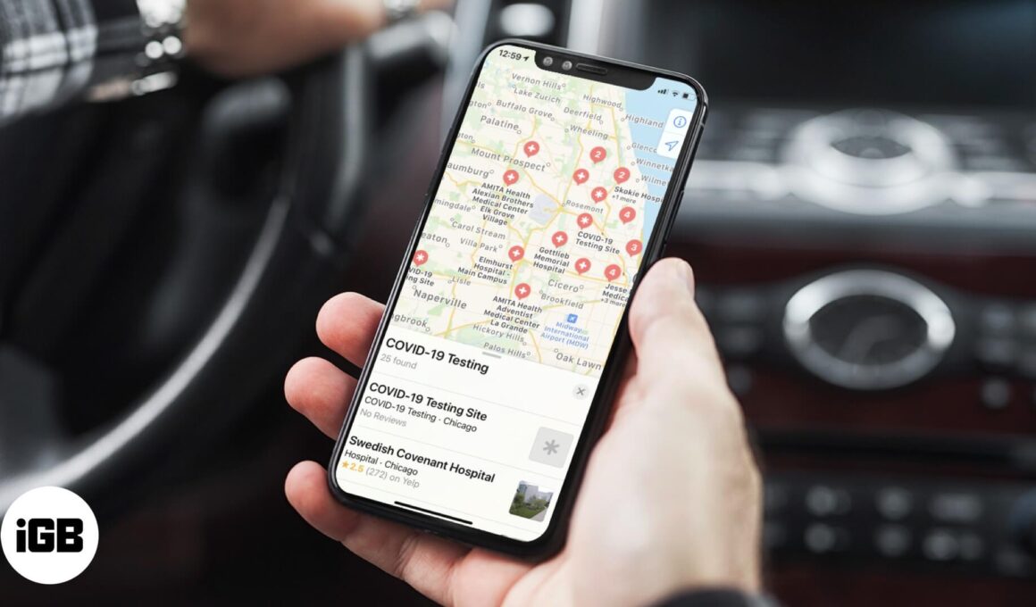 How to find covid 19 testing locations on iphone ipad and mac