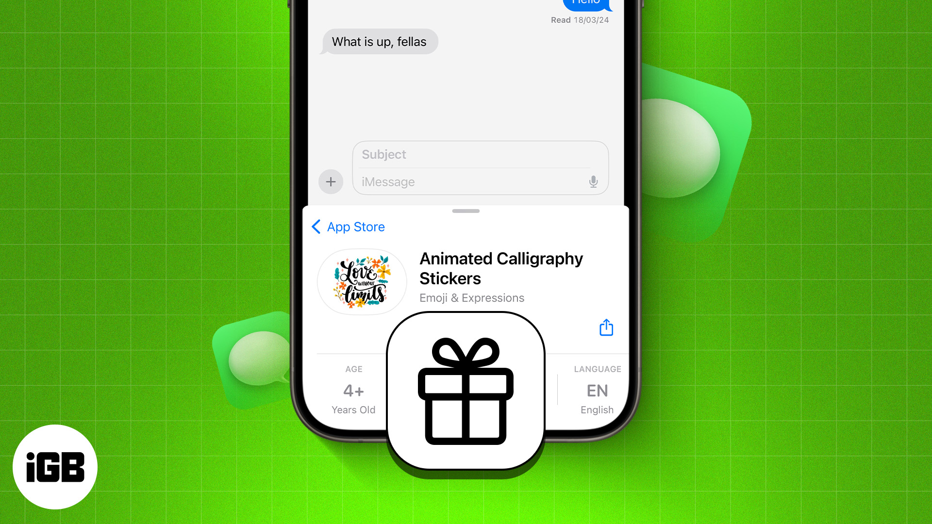 How to send iMessage sticker pack as gift on iPhone and iPad