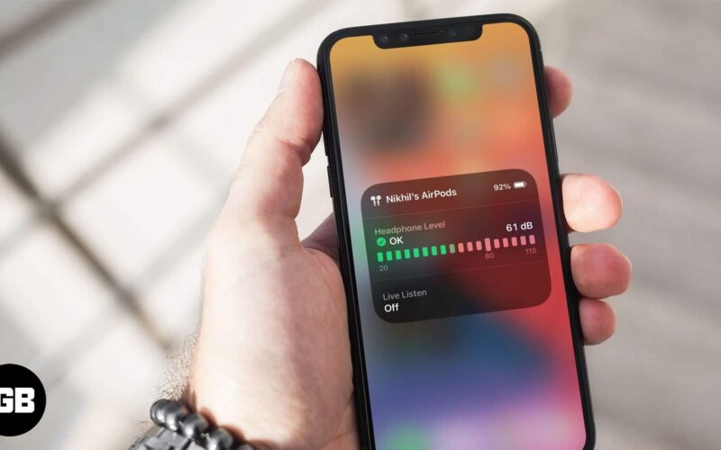 How to check real time headphone audio on iphone and ipad