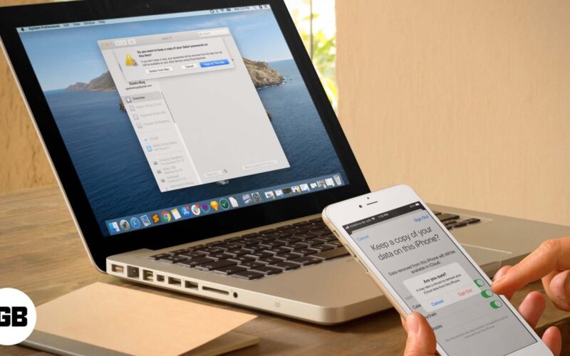 How to delete icloud account from iphone ipad and mac