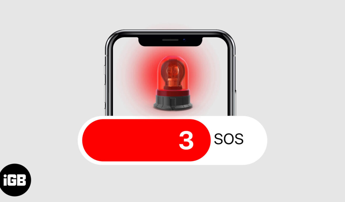 How to use emergency sos on iphone