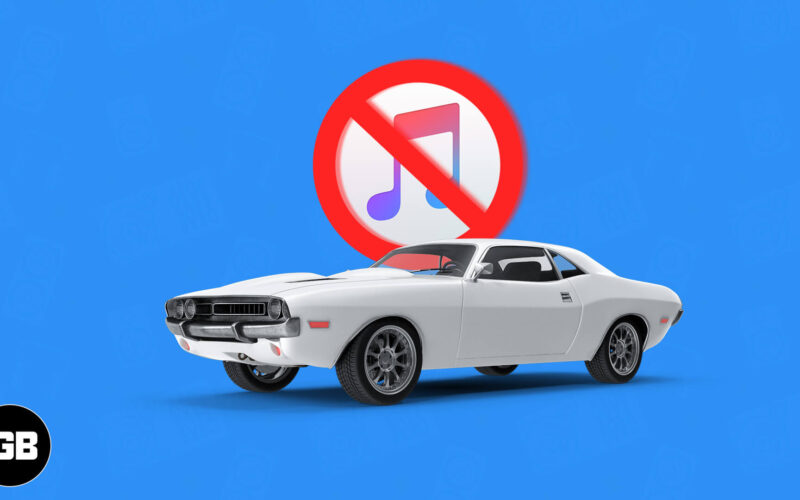 How to stop iphone from auto playing music in car