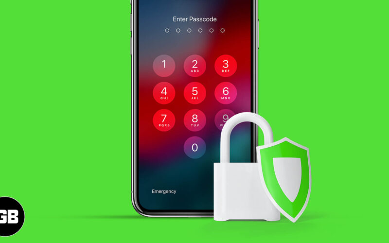 Tips to secure iphone and ipad lock screen