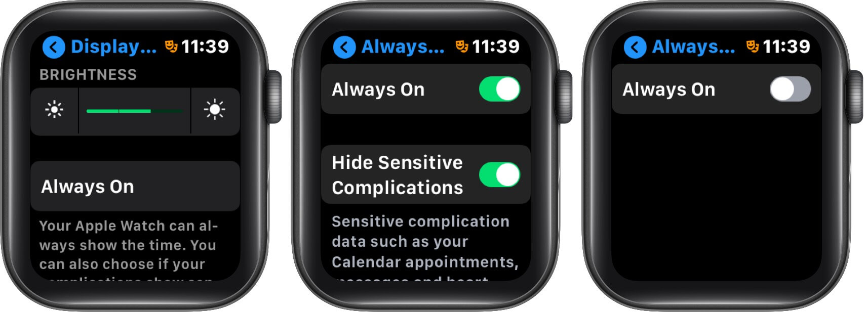 How To Turn Off Always On Display On Apple Watch Series 6 And 5 