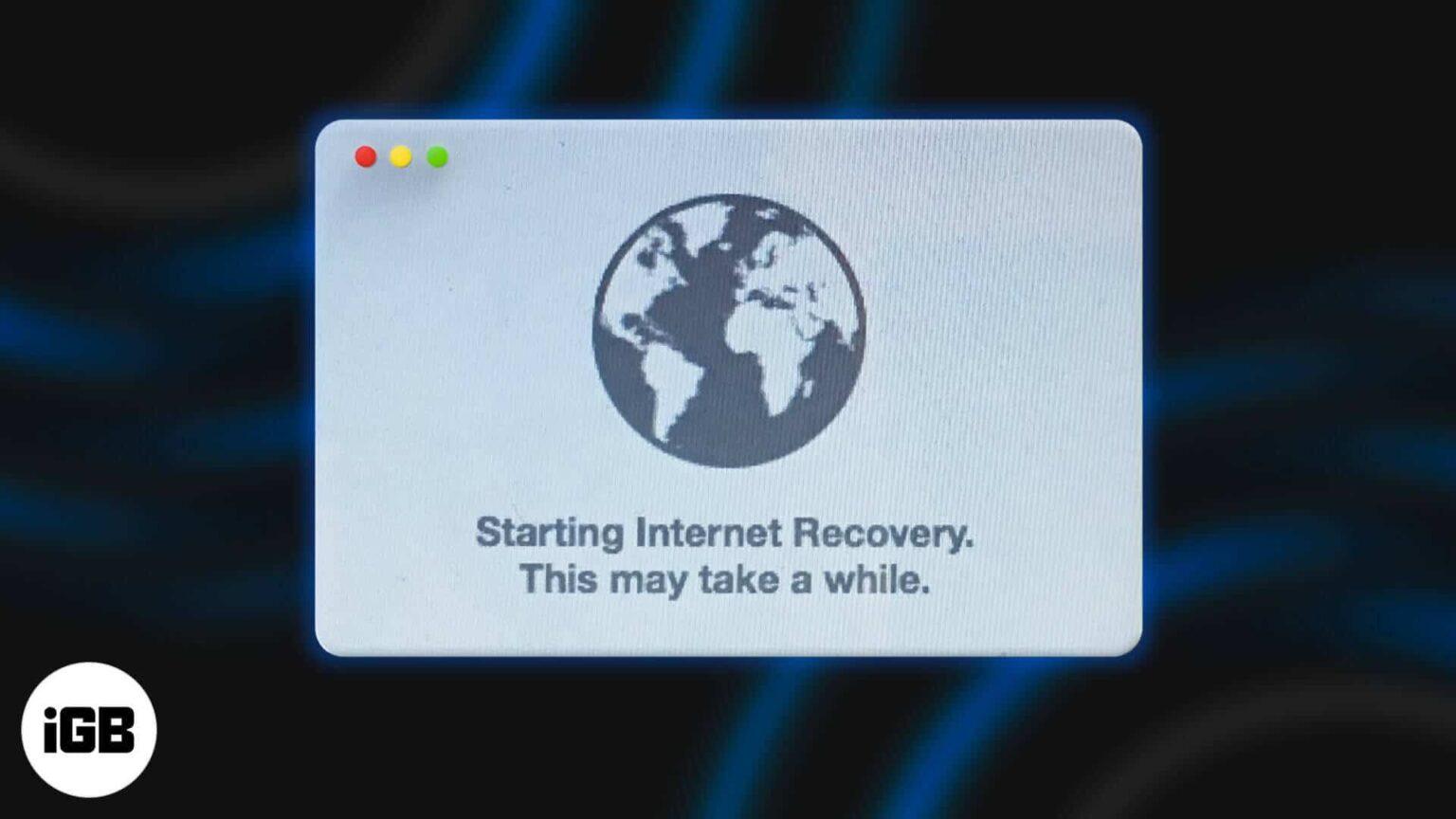 how do i start my mac in recovery mode without internet