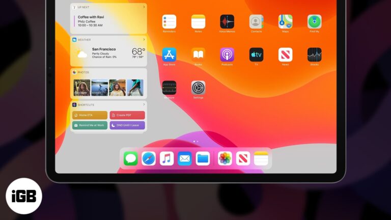 How To Use The Dock On Your Ipad In Ipados 14 Or 13 Igeeksblog