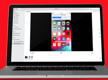 How to create slideshow in photos app on mac