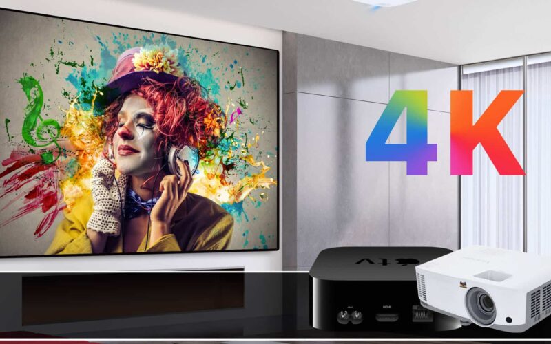 Best apple tv 4k projectors