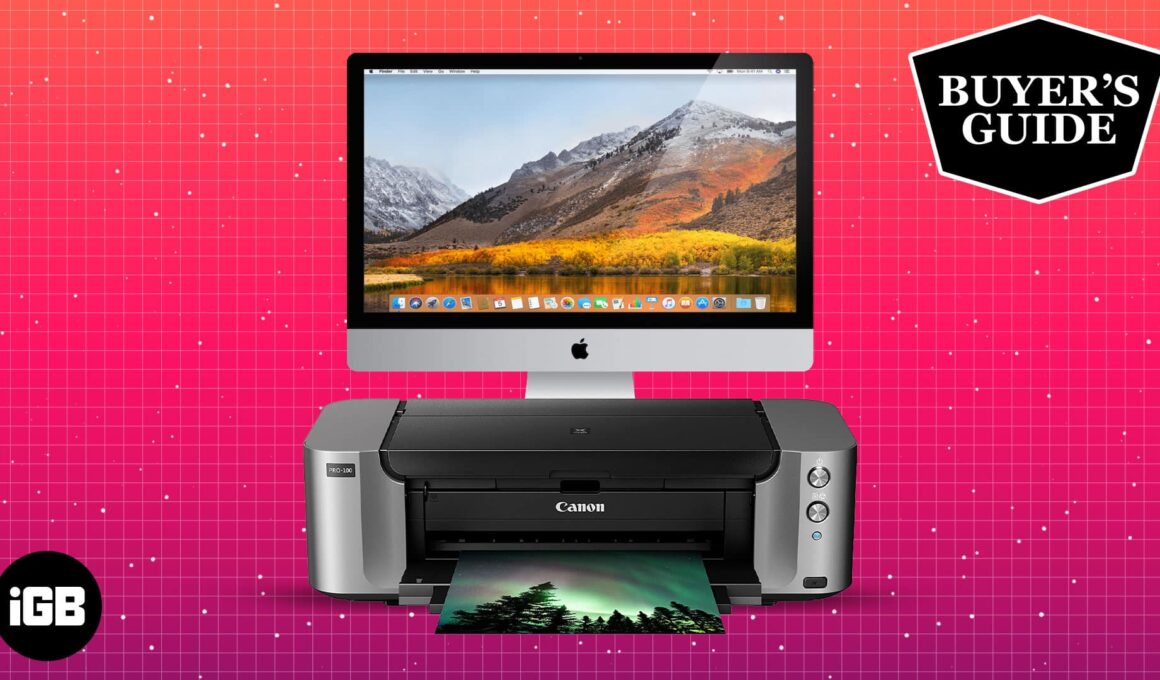 Best inkjet printers for mac