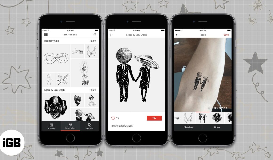 Best tattoo design apps for iphone