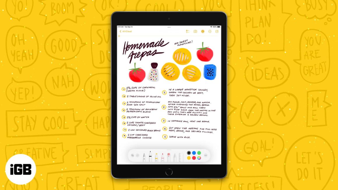 best free note taking app for ipad apple pencil