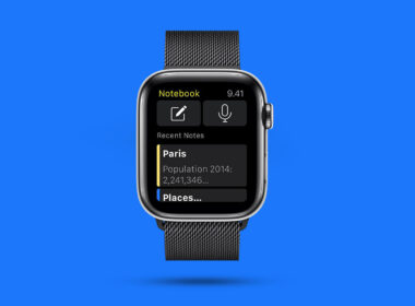 Best notes app for apple watch