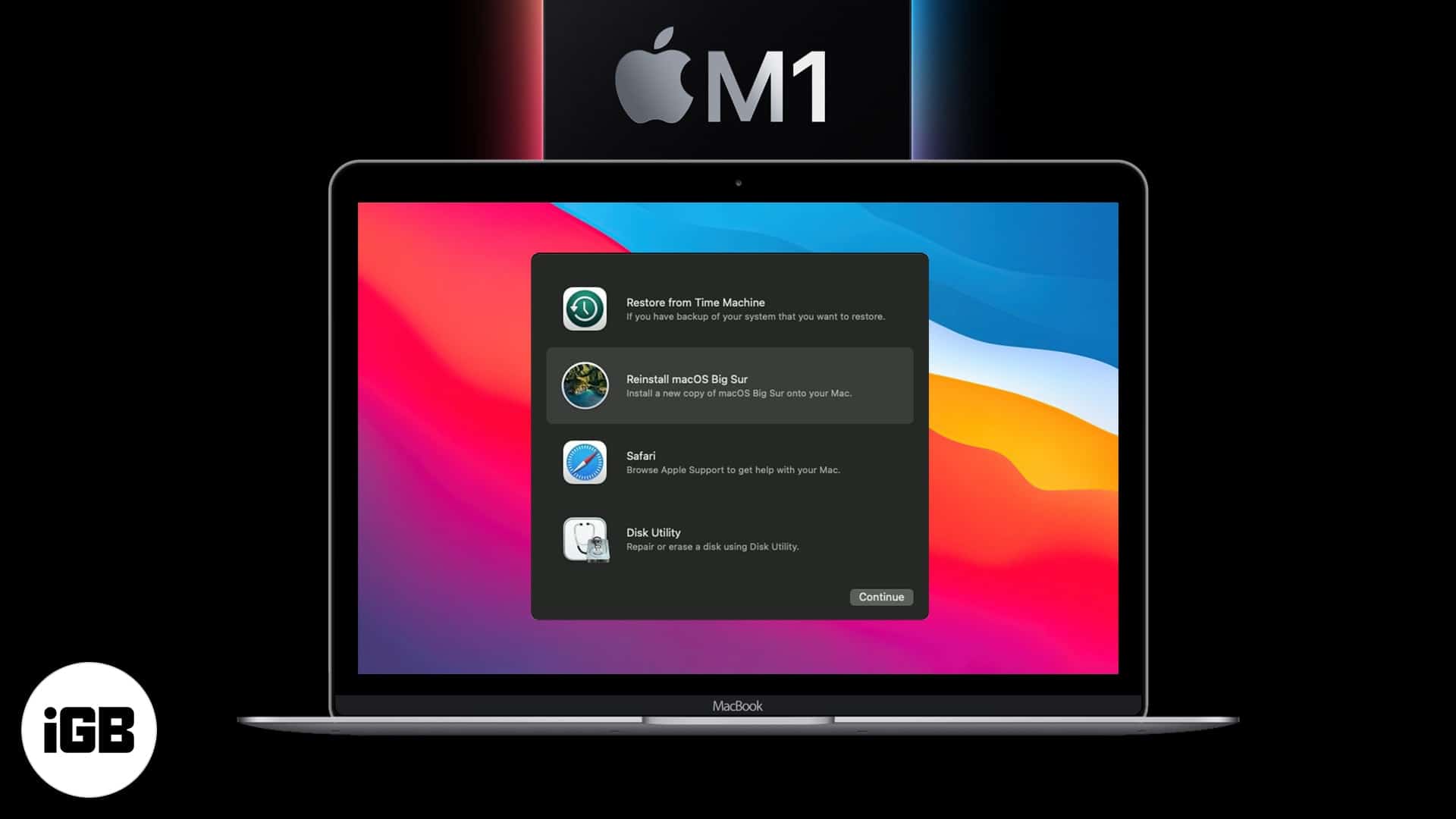 How to Boot M1 Mac Into macOS Recovery