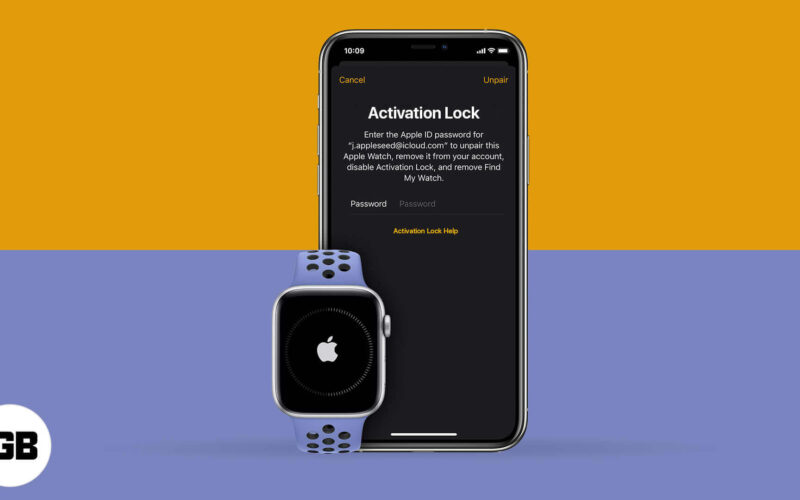 How to remove activation lock on apple watch