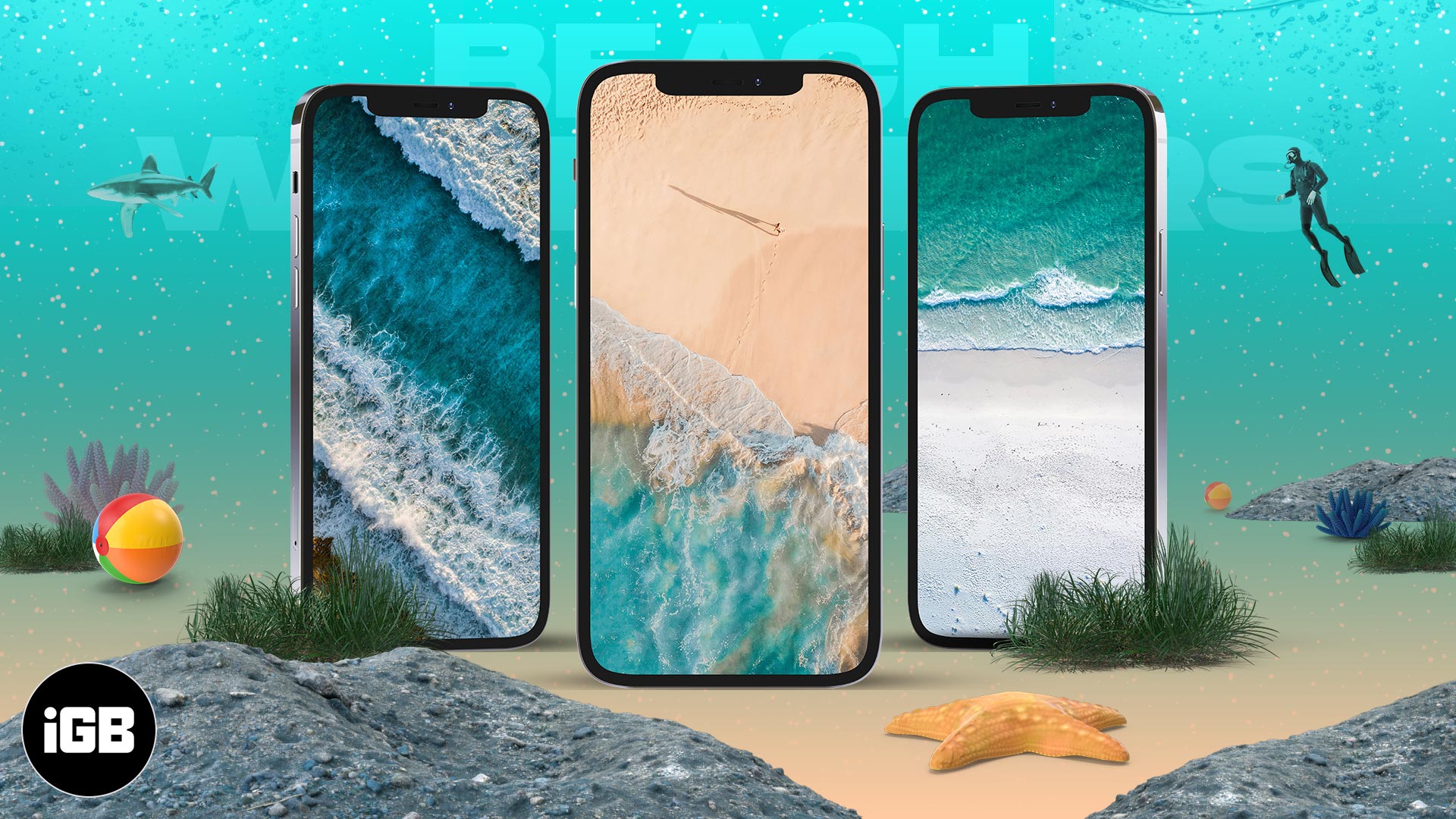 Summer beach Wallpaper for iPhone 11 Pro Max X 8 7 6  Free Download  on 3Wallpapers