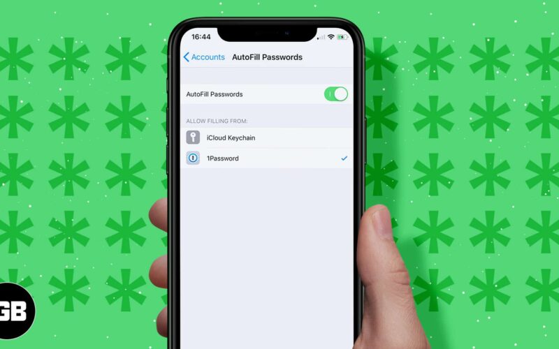 How to autofill passwords on iphone