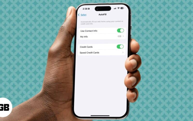 Use AutoFill to enter your information automatically on iPhone