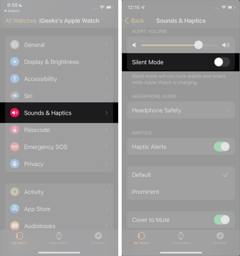 How to silence your Apple Watch: 4 Not-so-secret ways - iGeeksBlog