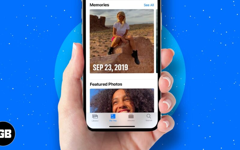 How to use the memories feature in photos on iphone and ipad