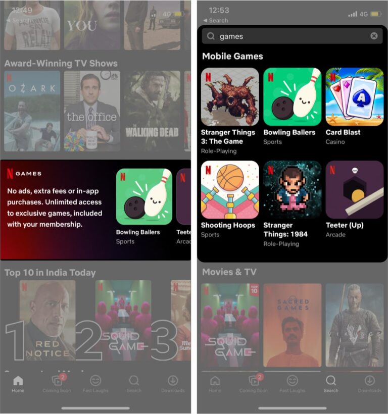 How to play Netflix games on iPhone and iPad - iGeeksBlog