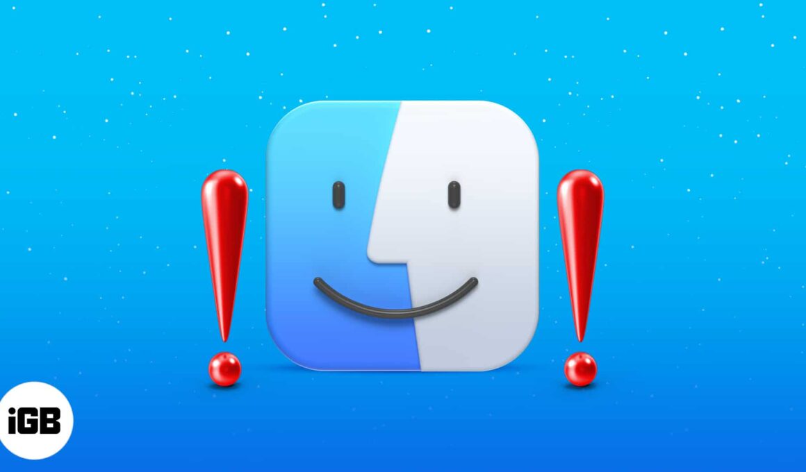 How to fix finder not responding on mac