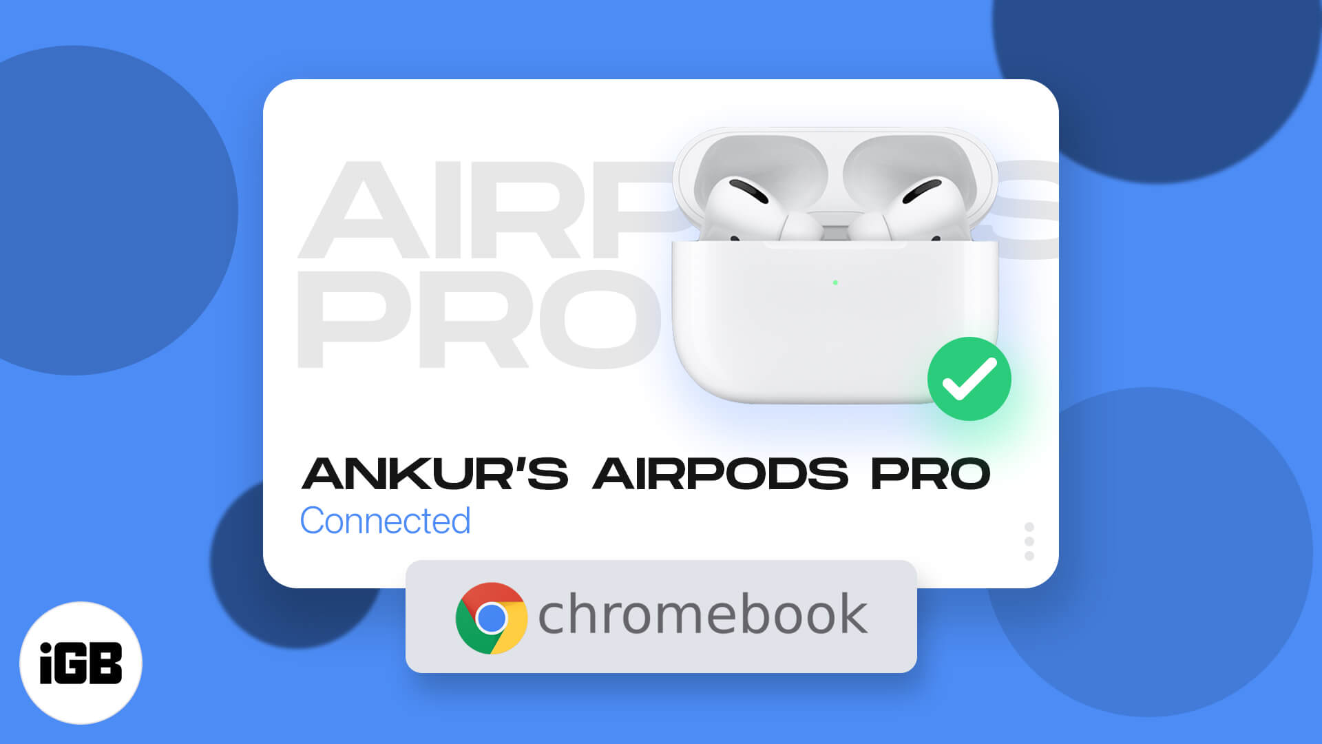 How to connect airpods to chromebook