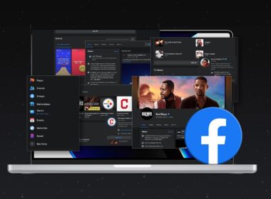 How to turn on facebook dark mode on desktop 1